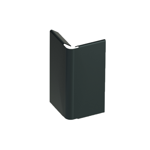 Jonction angle sortant pour  proflé  clipsable  Laqué  Anthracite 70mm | 100mm